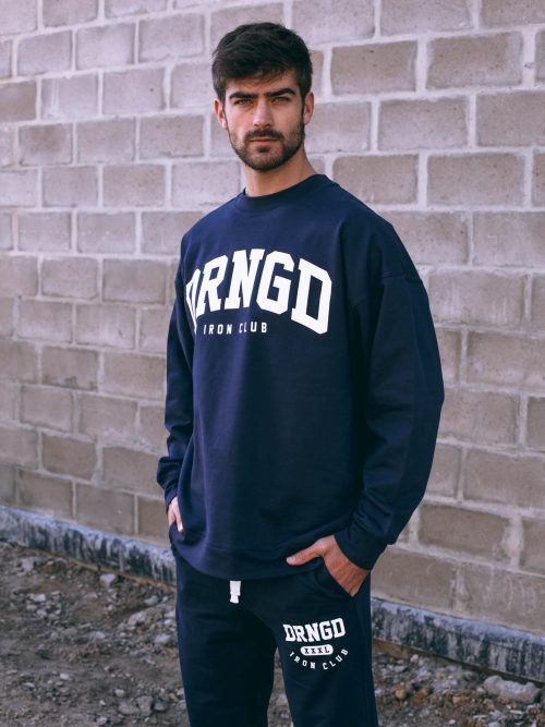 IRON CLUB Crew Neck - Navy
